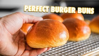 How To Make The Best Burger Buns Of All Time [upl. by Nnahtur]