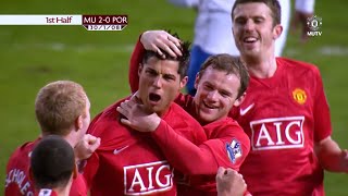 The Day Cristiano Ronaldo scored ROCKET FREE KICK vs Portsmouth ● English Commentary HD 1080 [upl. by Cinelli283]