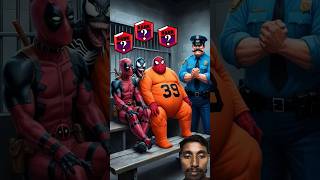 Prison escape who is the best deadpool venompool marvel spiderman cosplay superhero [upl. by Klenk]