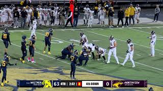 Whitmer Panthers Varsity Football vs Northview High School [upl. by Risteau872]