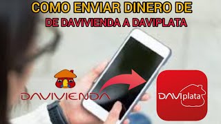 COMO PASAR DINERO DE DAVIVIENDA A DAVIPLATA [upl. by Melosa]