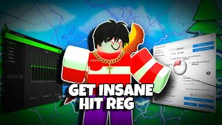 How To Get INSANE Hit Reg Roblox Bedwars [upl. by Pohsib]