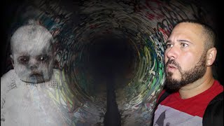 Haunted Cry Baby Tunnel REAL CRYING [upl. by Aterg]