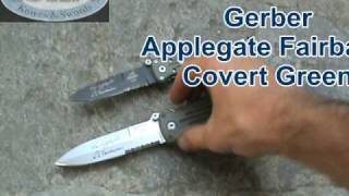 Gerber  Applegate Fairbairn  Combat knives  Coltelleria Collini [upl. by Hike]