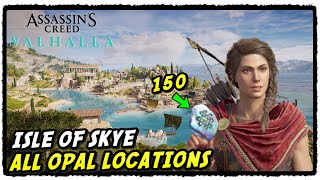 Isle of Skye All Opal Locations in Assassins Creed Valhalla Kassandra DLC Crossover Story [upl. by Vashtee]