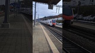 Durchfahrender IR nach Basel SBB in SteinSäckingen sbb cff ffs trainspotting shorts yt [upl. by Lionel477]