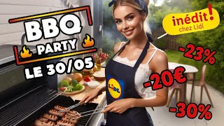 Lidl  un FOUR À PIZZA inédit et un BARBECUE à 20 euros le 30 mai 2024 [upl. by Ldnek]