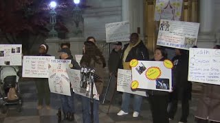 Displaced Hartford residents demand city extends temporary housing [upl. by Ixel]