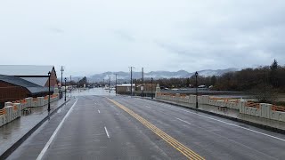 Flooding on HWY 101North Main in Tillamook [upl. by Origra594]