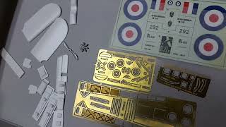 Plastic Model Building quick look Bleriot XI Ferrari 312T3 Land Rover and other bits [upl. by Aiz]