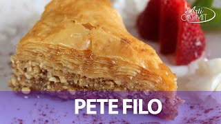 PETE FILO për bakllava apo byrek  Kuzhina Shqiptare  Arti Gatimit [upl. by Iaht141]