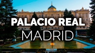 PALACIO REAL DE MADRID vista área y timelapse [upl. by Kenneth]