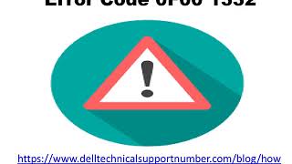 Error Code 0F00 1332 [upl. by Timothee]