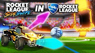 Sideswipe but its ACTUALLY in Rocket League [upl. by Aelram]