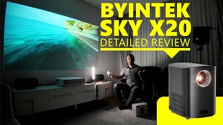 Byintek Sky X20 720P Projector Review [upl. by Meriel]