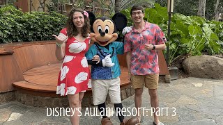 Disneys Aulani Makahiki Breakfast Characters Grill Out [upl. by Ettenot]