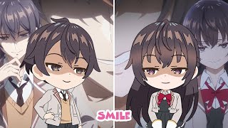 Yuki Suou x Masachika Kuze  Smile Roshidere  Anime Characters React to Each Other [upl. by Ateloiv]