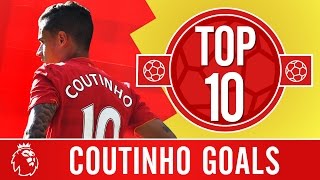 Top 10 Philippe Coutinhos Premier League screamers for Liverpool [upl. by Eural]