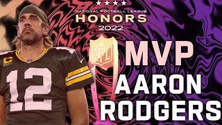 Aaron Rodgers Wins the Most Valuable Player Award  NFL Honors [upl. by Butte]