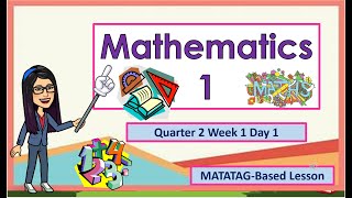 MATATAG MATHEMATICS GRADE 1 WEEK 1 DAY 1 QUARTER 2 [upl. by Aramot]