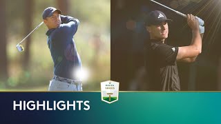 Rory McIlroy and Ludvig Åberg Round 1 Highlights  2023 BMW PGA Championship [upl. by Ilka]