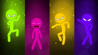 Stickman Party minigames funny gameplay 2024 ios android [upl. by Dorothea]