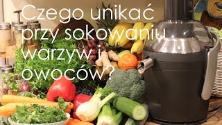 Jakich owoców i warzyw uniakć przy robieniu soku  Kilka słów o sokowirówce Philips [upl. by Neret]