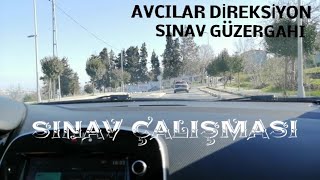 Avcılar Firuzköy direksiyon sınav ve eğitim alanı [upl. by Arikal]