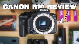 Canon R10 Review  The Perfect Beginner Camera [upl. by Mairb]