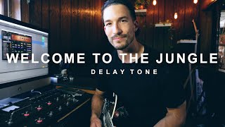 Welcome To The Jungle  Intro Delay Tone  Line 6 POD HD500x Guns N Roses [upl. by Nnylyma]