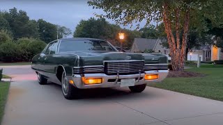 Comfortable Quiet Silent 1971 Mercury Marquis Brougham Twilight Drive [upl. by Yelrebmyk]