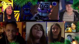 FNAF SISTER LOCATION SONG  quotFuntime Dance Floorquot by CK9C Official SFM REACTION MASHUP103 [upl. by Iznek77]