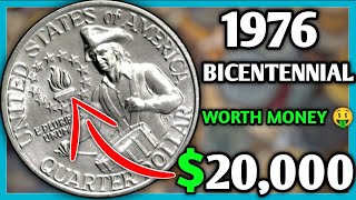 Look For This How Much is a 1976 Error Bicentennial Quarter Dollar Worth a Lot of Big Money [upl. by Atiram]