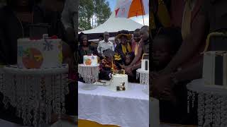 Cake cutting by madam boss Akothee [upl. by Kathye]