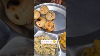 litti chokha 😛 littichokha song food foodie foodshorts short subscribe viralvideo viral [upl. by Karlene]