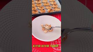 BAYATLAMAYAN TUZLU KURABİYE TARİFİ 🏆cookies salt pastane kolaykurabiye asmrfood tarif short [upl. by Alroy]