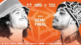 RIVER 🇫🇷 🇨🇴 vs ABO ICE 🇸🇦  GRAND BEATBOX BATTLE 2023 WORLD LEAGUE  Solo Semi Final [upl. by Beitch48]