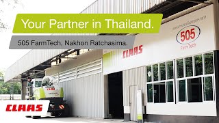 Your CLAAS Partner in Thailand 505 FarmTech Nakhon Ratchasima [upl. by Pattison]