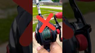 How to CAST a Baitcaster No Thumb 👍🏽 No Backlash ❌ fishing bassfishing baitcasting capcut [upl. by Nalniuq376]