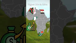 Biggest GDPs In Africa africa mapping maps mapper geography [upl. by Main207]