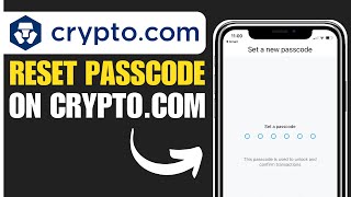 How to Reset Passcode on Cryptocom 2024 [upl. by Herstein]