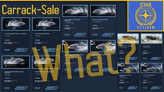 Verwirrend und teurer  CarrackSale amp Updates  Star Citizen [upl. by Dlorah]