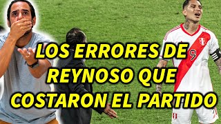 LOS ERRORES DE REYNOSO EL PARTIDO NO PEDÍA QUE ENTRE RUIDIAZ Y MUCHO MENOS QUE SALGA CARRILLO [upl. by Aitnas]