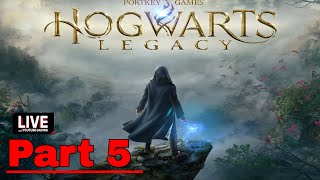 HOGWARTS LEGACY gameplay  part 5  Walkthrough  FULL GAME [upl. by Akcimehs]