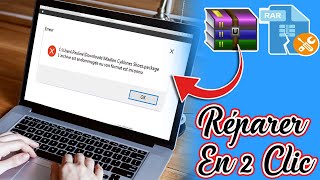 TUTO  Comment réparer le fichier RAR endommagée ou inconnu [upl. by Timmons]