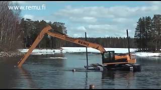 REMU Big Float pontoon undercarriage [upl. by Rafaelia]