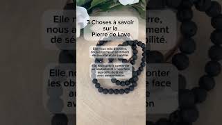 Pourquoi choisir un bracelet en pierre de lave  🌋💎 [upl. by Cyndi]