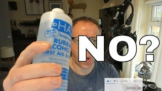 Isopropyl Alcohol As a Cleaner [upl. by Efron]