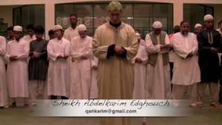 Sheikh Abdelkarim leading prayer in Maqam Nahawand [upl. by Naelcm855]