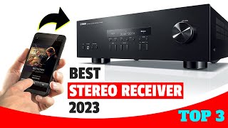 Best Stereo Receiver For 2023  Top 3 Stereo Receivers Review [upl. by Dnumyar]